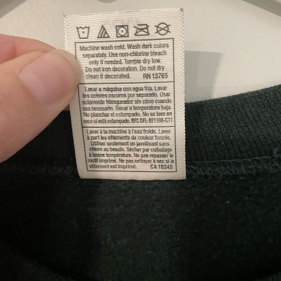 Vtg Alabama Grill Crewneck Sweatshirt Sz S Pigeon Forge Country Souvenir Green - Picture 4 of 8